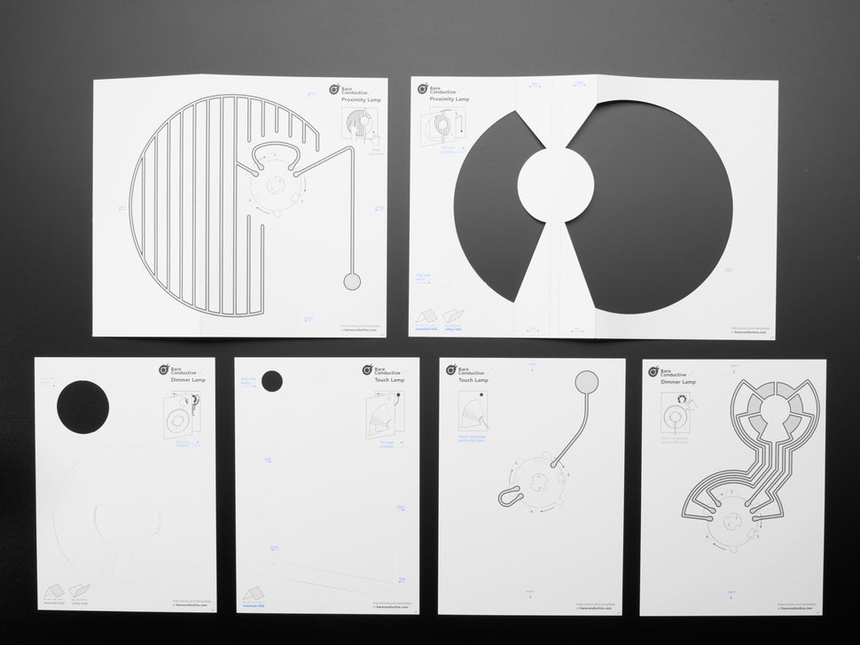 Bare Conductive Electric Paint Lamp Kit