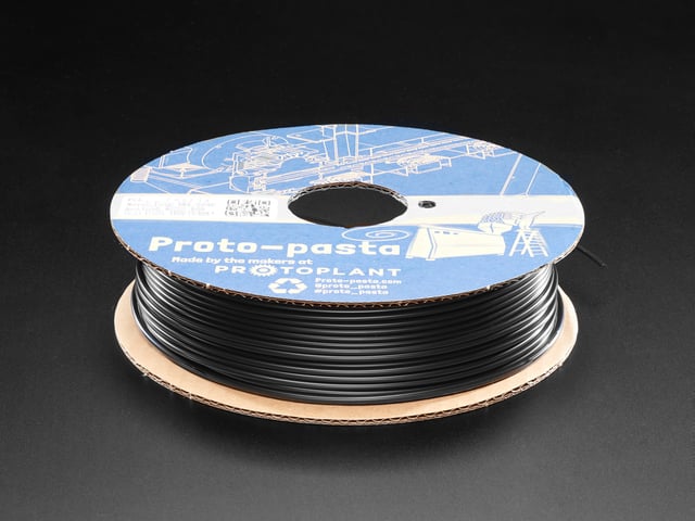 Proto-pasta - 2.85mm Diameter - Conductive Graphite Filament