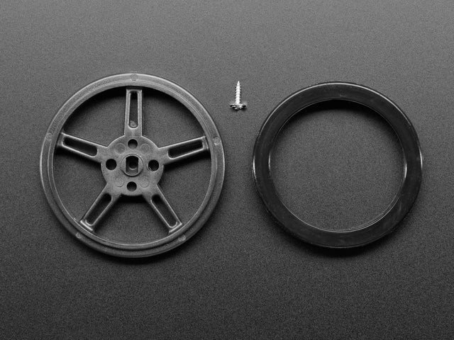 Skinny Wheel for TT DC Gearbox Motors