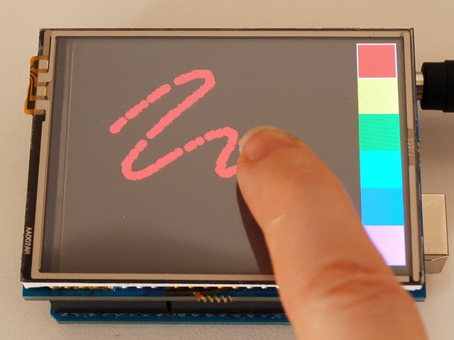 2.8" TFT Touch Shield for Arduino