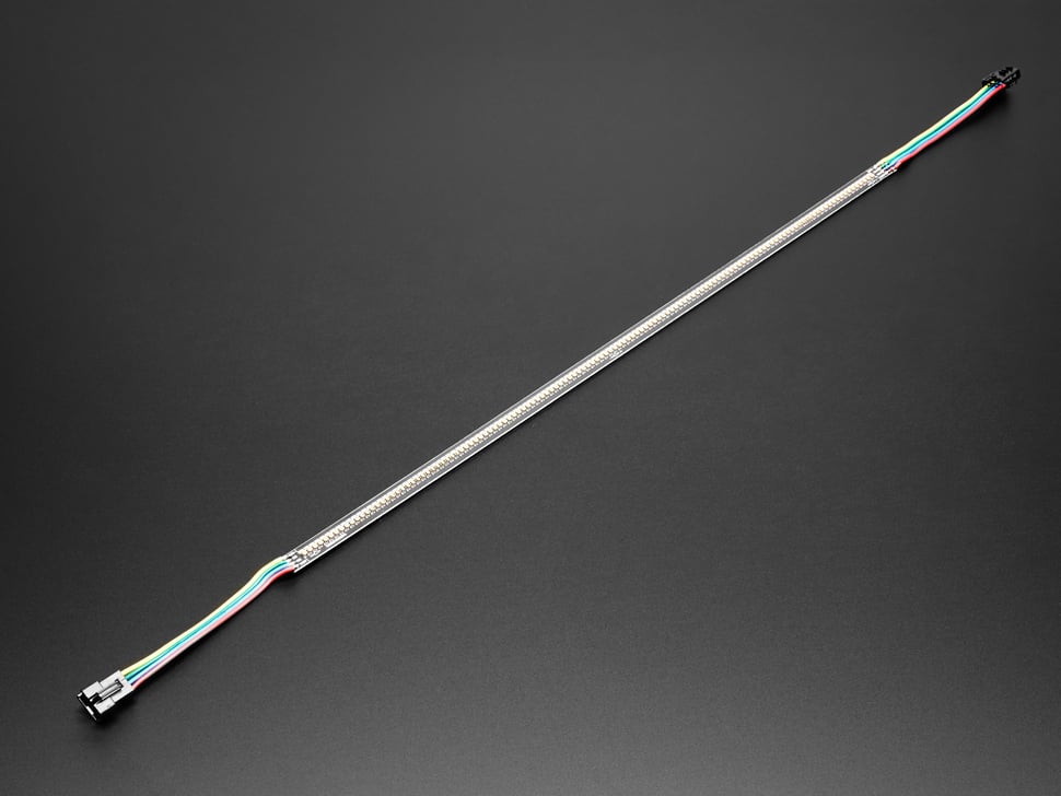 Ultra High Density DotStar LED PCB Bar - 128 LEDs