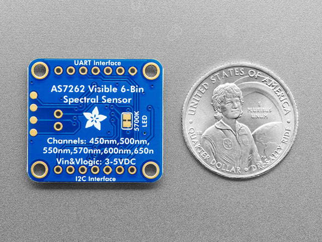 Adafruit AS7262 6-Channel Visible Light / Color Sensor Breakout