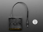 4 x AA Battery Holder with 2.1mm Plug