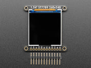 Adafruit 1.54" 240x240 Wide Angle TFT LCD Display with MicroSD