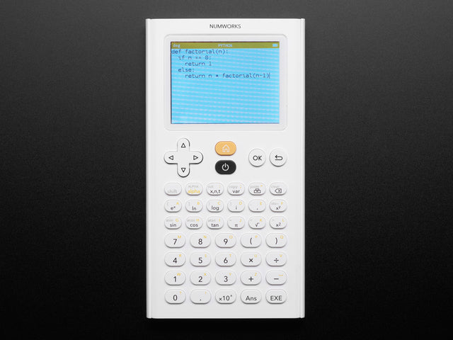 NumWorks Graphing Calculator