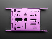 Purple Aluminum Chassis for TT Motors - 2WD