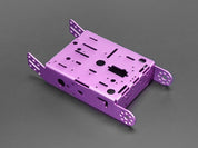 Purple Aluminum Chassis for TT Motors - 2WD