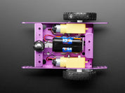 Purple Aluminum Chassis for TT Motors - 2WD