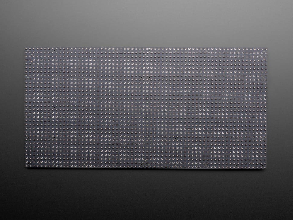 64x32 Flexible RGB LED Matrix - 5mm Pitch