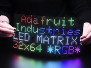 64x32 Flexible RGB LED Matrix - 5mm Pitch