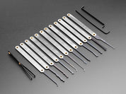 Fancy Lock-sport Pick Set - 12 Picks and 3 Wrenches
