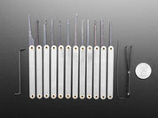 Fancy Lock-sport Pick Set - 12 Picks and 3 Wrenches