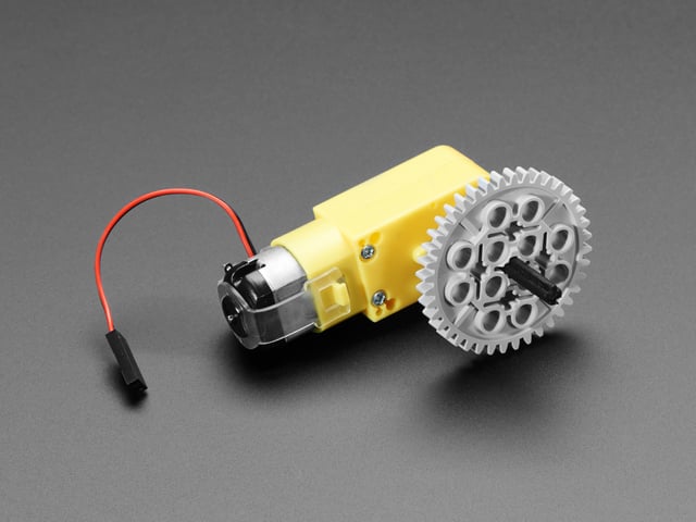 DC Gearbox "TT" Motor to LEGO® compatible Cross Axle