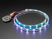 Adafruit NeoPixel LED Strip w/ Alligator Clips - 30 LEDs/meter