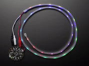 Adafruit NeoPixel LED Strip w/ Alligator Clips - 30 LEDs/meter