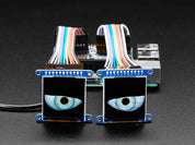Adafruit Animated Eyes Bonnet for Raspberry Pi Pack