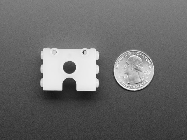 LEGO compatible Brick Bracket for DC Gearbox "TT" Motor