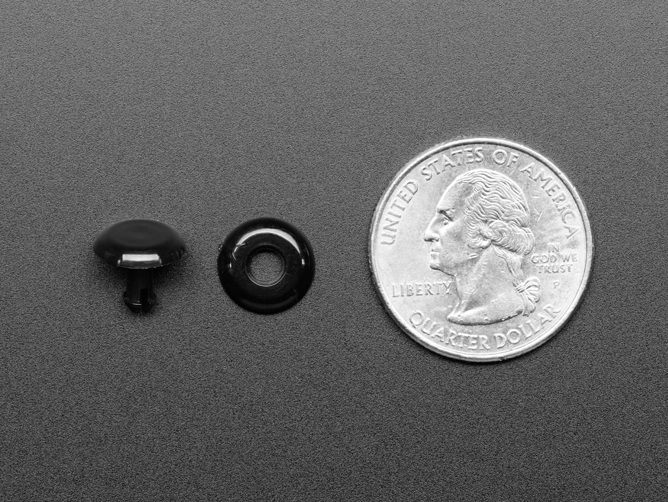 Plastic Pop Rivets for Cardboard Crafts (100-pack)