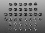 Plastic Pop Rivets for Cardboard Crafts (20-pack)