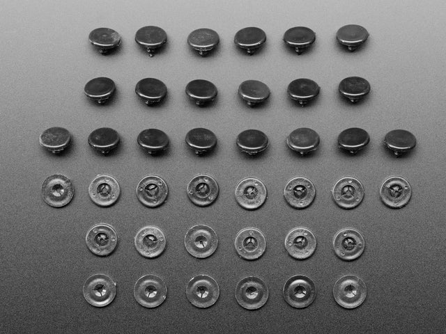 Plastic Pop Rivets for Cardboard Crafts (20-pack)