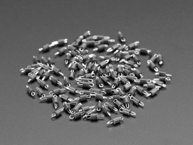 Small PCB Test Points (100 pack) - Black