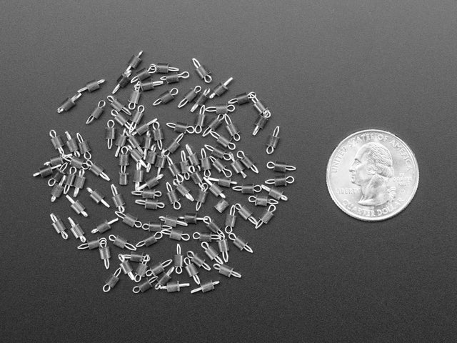 Small PCB Test Points (100 pack) - Black