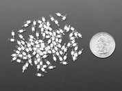 Small PCB Test Points (100 pack) - White