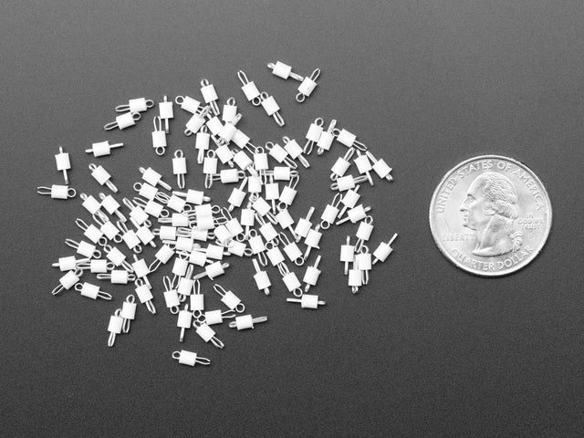 Small PCB Test Points (100 pack) - White