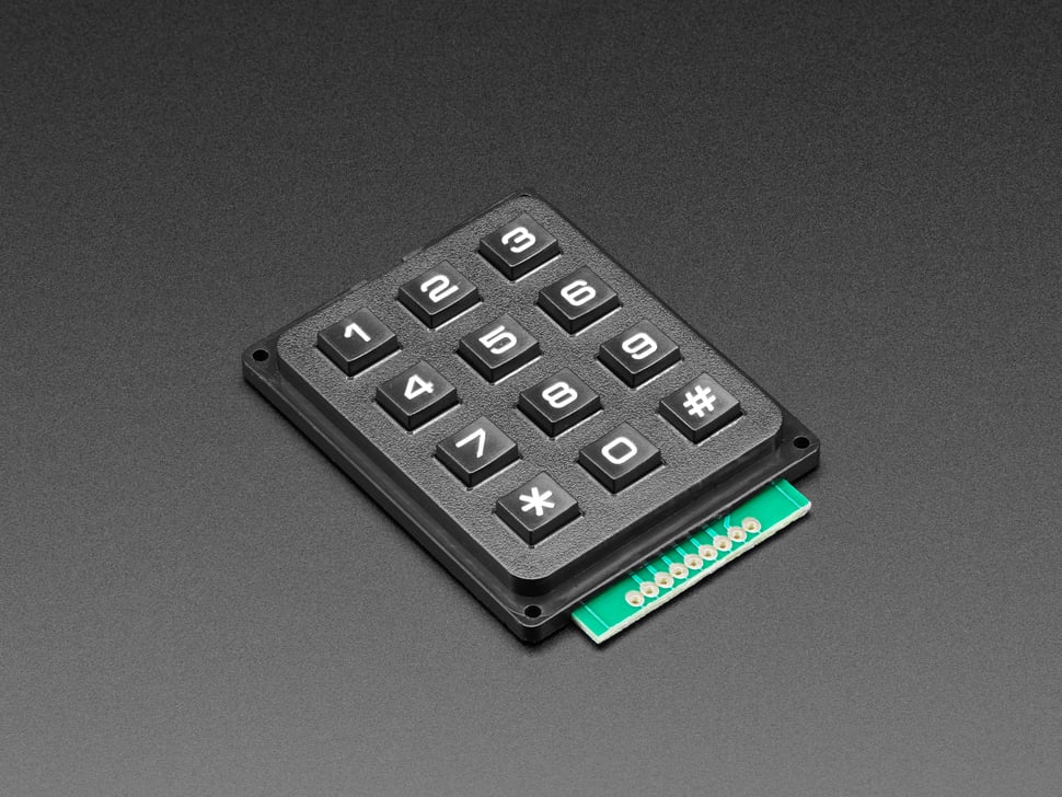 3x4 Matrix Keypad
