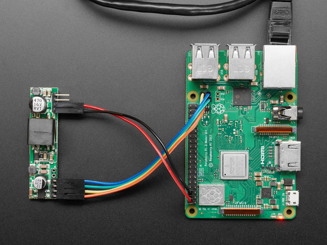 5V 1.8A Isolated Output PoE Module - For Raspberry Pi 3 B+ or 4