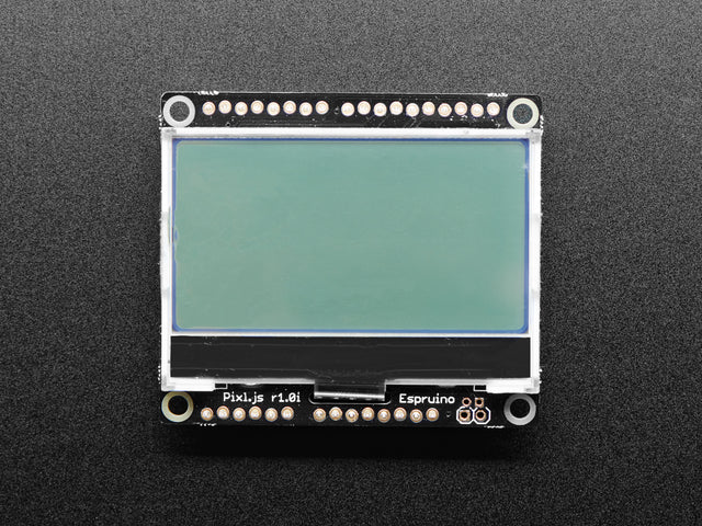 Espruino Pixl.js - Javascript Microcontroller with LCD
