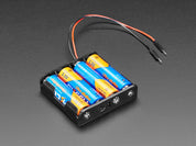 4 x AA Battery Holder with Premium Jumper Header Wires