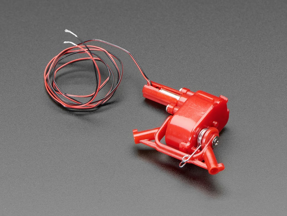 Mini Geared Pager Motor with Return Spring