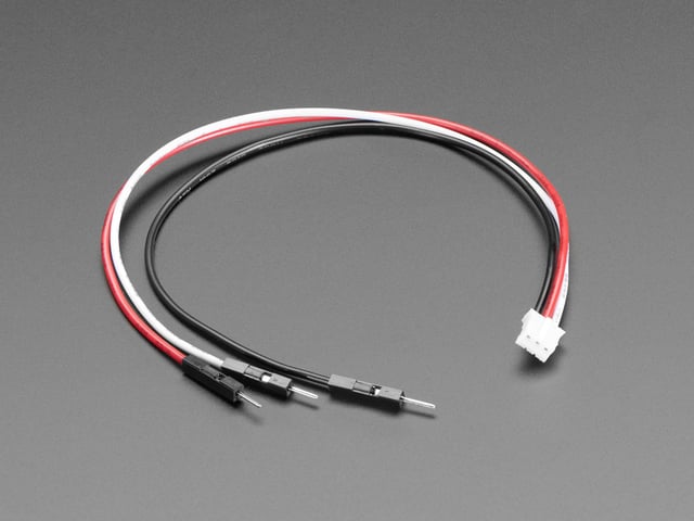 STEMMA JST PH 2mm 3-Pin to Male Header Cable - 200mm