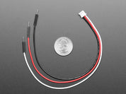 STEMMA JST PH 2mm 3-Pin to Male Header Cable - 200mm