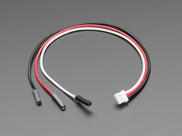 STEMMA JST PH 2mm 3-Pin to Female Socket Cable - 200mm