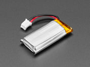 Lithium Ion Polymer Battery Ideal For Feathers - 3.7V 400mAh