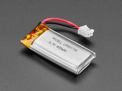 Lithium Ion Polymer Battery Ideal For Feathers - 3.7V 400mAh