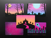Adafruit #ElectronicHalloween Halloween Cards (set of 5)