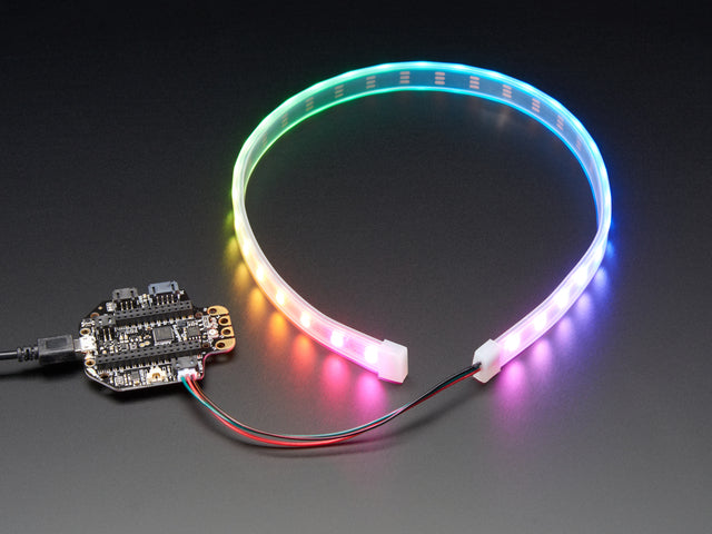 Adafruit NeoPixel LED Strip with 3-pin JST PH 2mm Connector