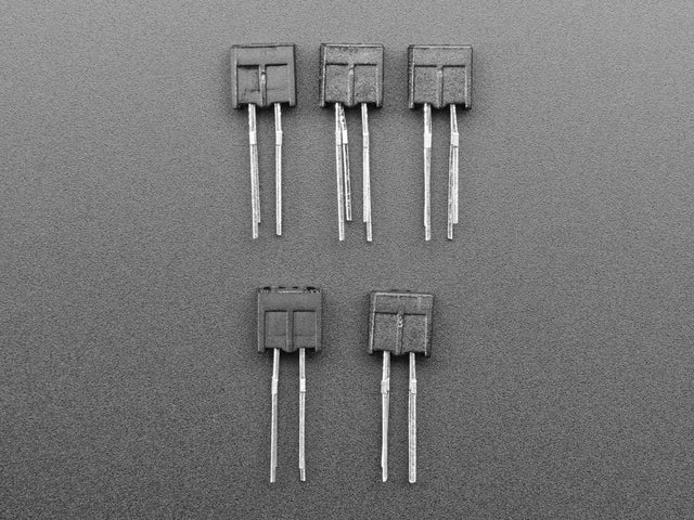 Miniature Reflective Infrared Optical Sensors - 5 Pack