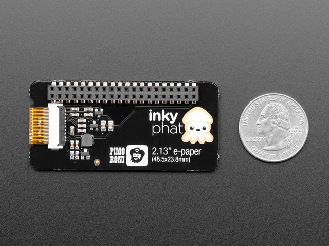 Pimoroni Inky pHAT - eInk Display - Black/White