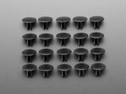 Large Long Plastic Snap Rivets - 13mm to 16mm - 10 pack