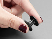 Large Long Plastic Snap Rivets - 13mm to 16mm - 10 pack