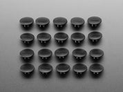 Large Short Plastic Snap Rivets - 9mm to 13mm - 10 pack