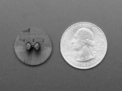 Large Short Plastic Snap Rivets - 9mm to 13mm - 10 pack