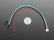 JST PH 2mm 4-Pin to Female Socket Cable - I2C STEMMA Cable
