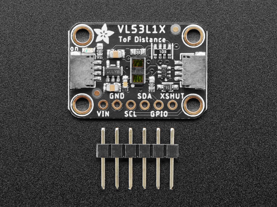 Adafruit VL53L1X Time of Flight Distance Sensor - ~30 to 4000mm