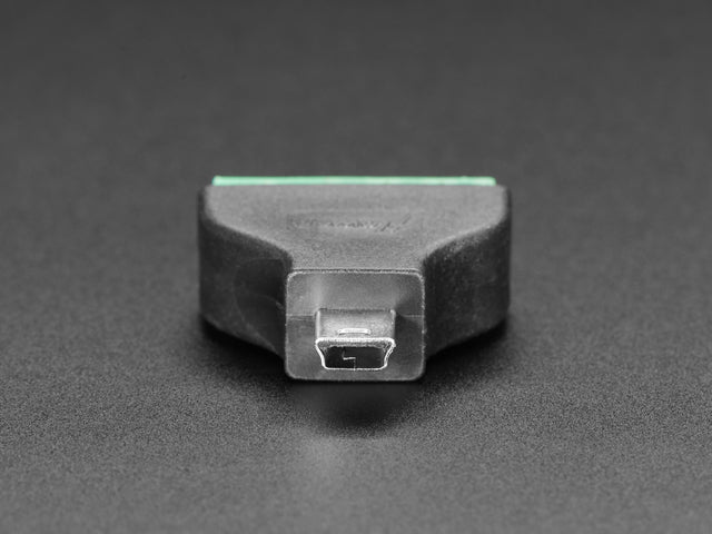 USB Mini B Male Plug to 5-pin Terminal Block
