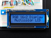 RGB backlight positive LCD 16x2 + extras